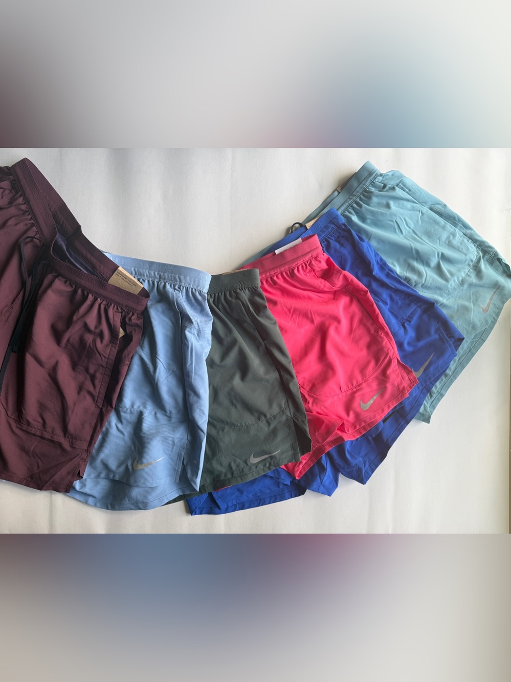 Nike [S-XL] Stride 5” Brief Lined 2-in-1 Running Shorts
